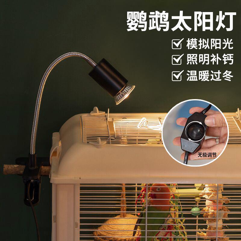鹦鹉保温灯鸟笼加热照明灯和尚牡丹玄凤专用取暖灯加热器过冬神器