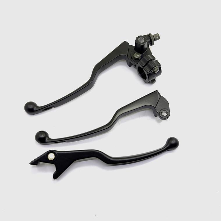 适用轻骑大韩摩托车晓星GV300S离合手把QM300刹车手柄把座总成