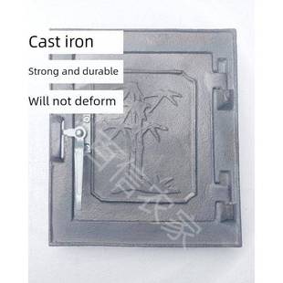 生铁炉门 锅炉炉门 农村土灶盖 家用灶台盖 封火盖包邮农家乐配件