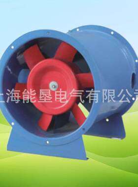 全新htf消防排烟风机高温双速防爆轴流式工业低噪音纯铜电机通风