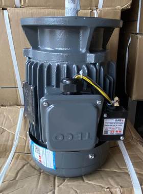 2HP1.5异步电动电磁AEVF2N4P刹车马达三相KW机制动