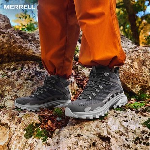 MERRELL迈乐SPEED2GTX速徒中帮越野跑鞋 男 防水抓地户外徒步登山鞋
