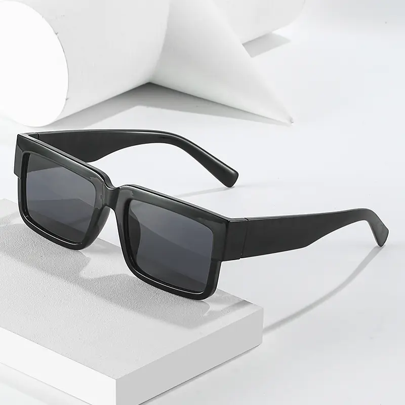 2025新款方框糖果色太阳镜时尚百搭潮流简约太阳镜sunglasses