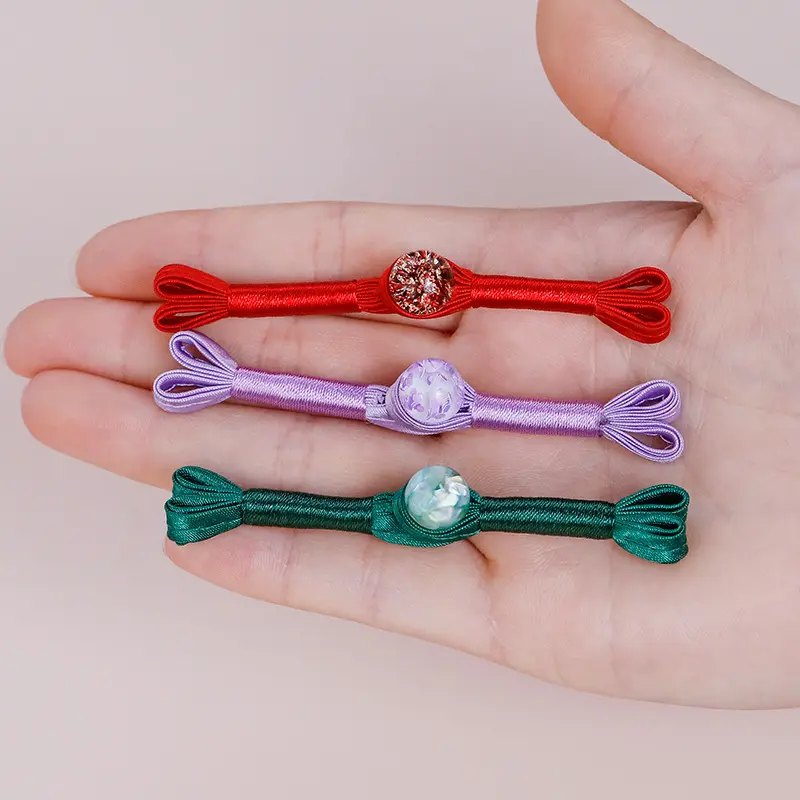 一字盘扣花瓣燕尾旗袍扣子唐装复古外套大衣服饰纽扣女