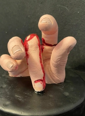 新款美式树脂工艺品摆件万圣节装饰项链架家居桌面小摆件创意