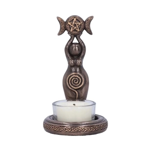 新品 triple goddess tea light 神像烛台香薰树脂工艺品摆件