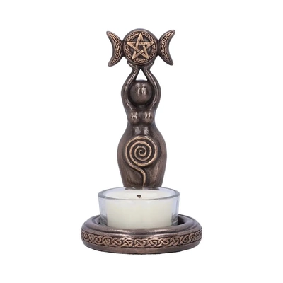 新品 triple goddess tea light 神像烛台香薰树脂工艺品摆件