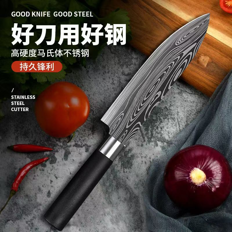 阳江刀具不锈钢厨师专用锋利菜刀图片