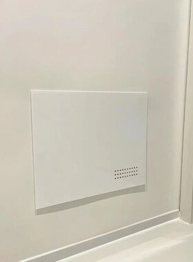 超薄弱电箱遮挡装饰画黑色电表箱装饰信号箱遮R挡装饰网络箱盖板