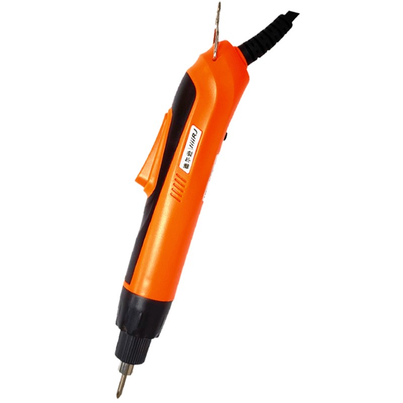 德尔逊电动螺丝刀电批直柄插电式可调G扭力电起子机正反改锥工业