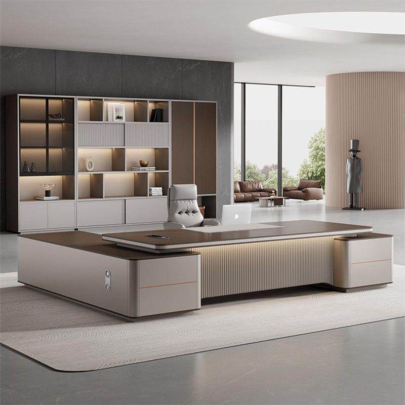 轻奢老板办公桌简约现代总裁大班台经理桌子领导室高级感桌椅组合,婴童用品,其它婴童用品,淘宝优惠券,粉丝福利购,淘宝优惠卷