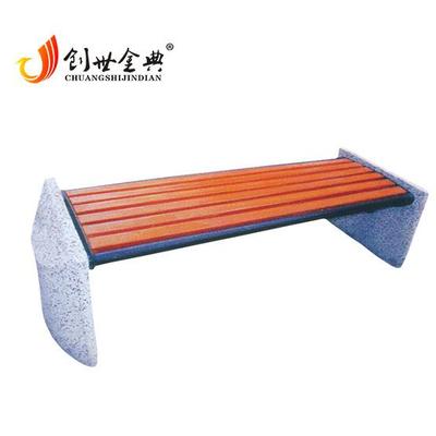 厂家直销特价公园椅户外休闲椅铸铁脚木椅JD-705