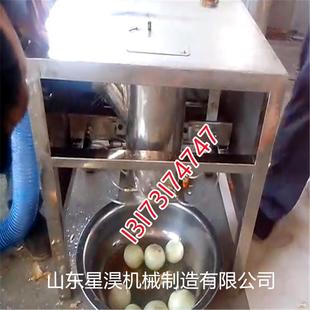 供应洋葱脱皮机脱皮率高无伤损干式紫皮洋葱去皮机小洋葱扒皮机