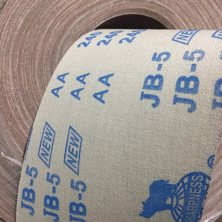 犀利牌JB-5软布卷 砂布卷 砂带卷4寸*100Y手撕木工砂布100MM直径