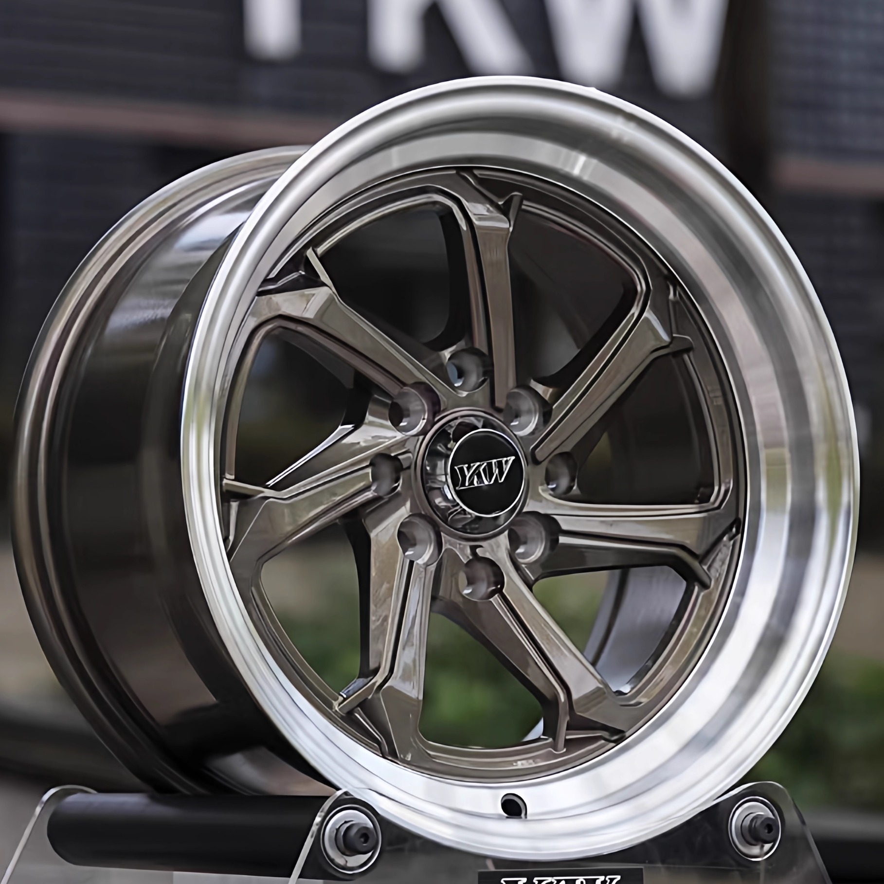 宽边15寸改装轮毂适用本田