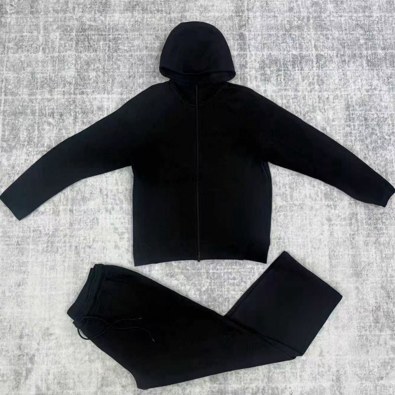 thumbnail for Idol style black cotton suit