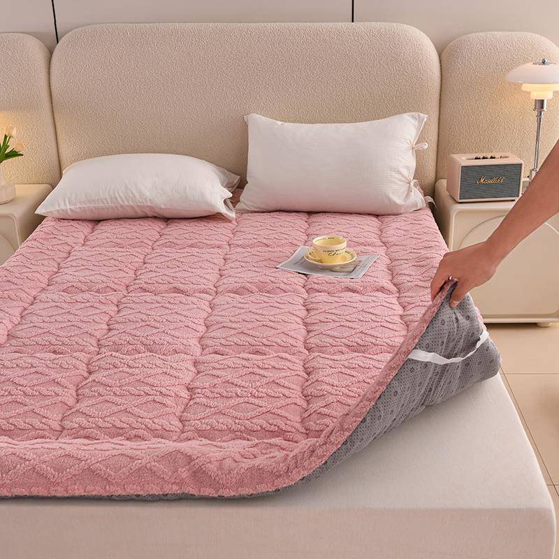 塔夫绒秋冬保暖软床垫软垫子褥子垫被床垫子1米8×2米床垫1米5x2