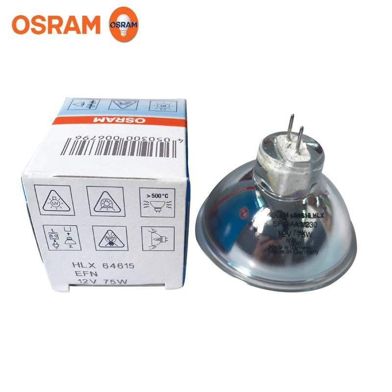 OSRAM欧司朗 HLX 64615  12V75W 网屏SG818电分机灯泡 胃镜灯泡