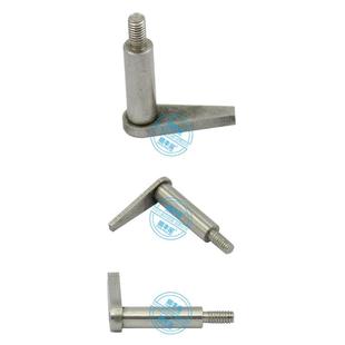 异型盘形平底测头百千分表测针长15mm厚0.5 2.0直径L型测头 1.0