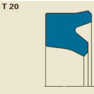 Merkel U-型密封圈 T 20型 CFW进口密封件