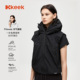 Vest keek 黑色户外运动马甲 Utility Nylon 韩国进口 Pillowdy