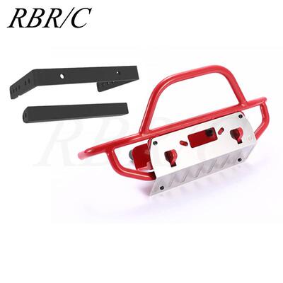 RBR/C仿真1/10越野攀爬遥控车金属前后保险杠可装绞盘R762-763