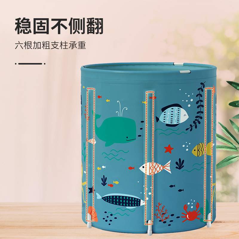 泡澡桶大人可折叠洗澡沐浴桶家用坐浴盆全身大号浴缸成人泡脚桶