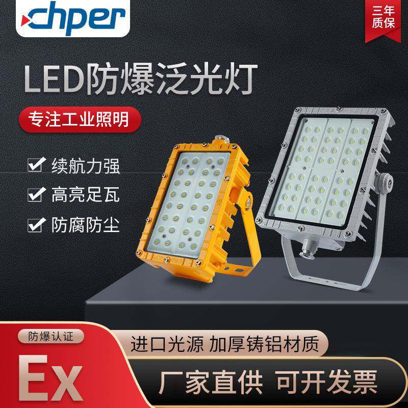 LED防爆灯免维护泛光灯投光灯加油站棚顶灯路灯双拼50W80W100W150