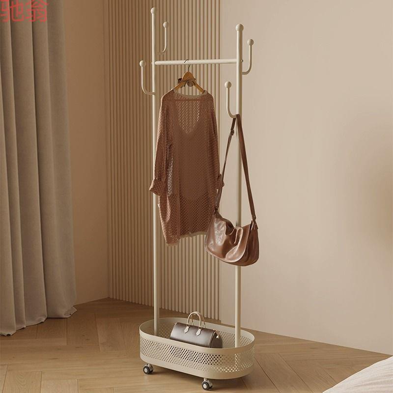 G3V轻奢带轮可移动衣帽架客厅家用衣服收纳架简易衣架卧室落地挂