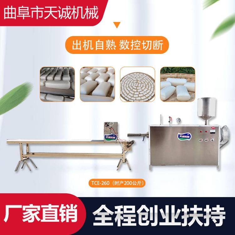 天诚机械云南饵块生产机器创业型自熟二块粑机