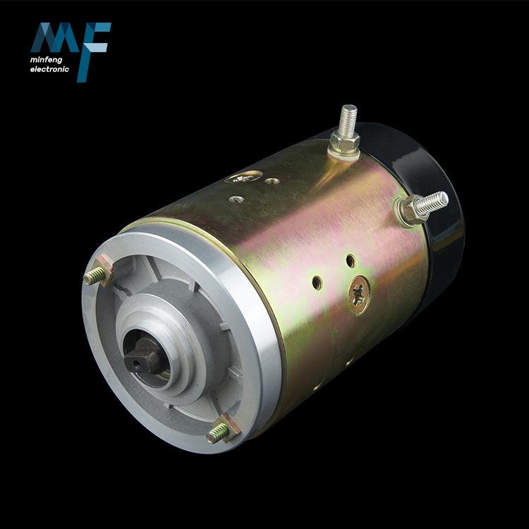 卡车汽车尾板电机凸轴供应24V2.2Kw液压马达油泵电机动力单元