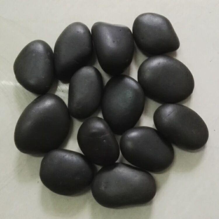 南京黑色鹅卵石抛光黑色雨花石园林景观鹅卵石滤料家装建材石子