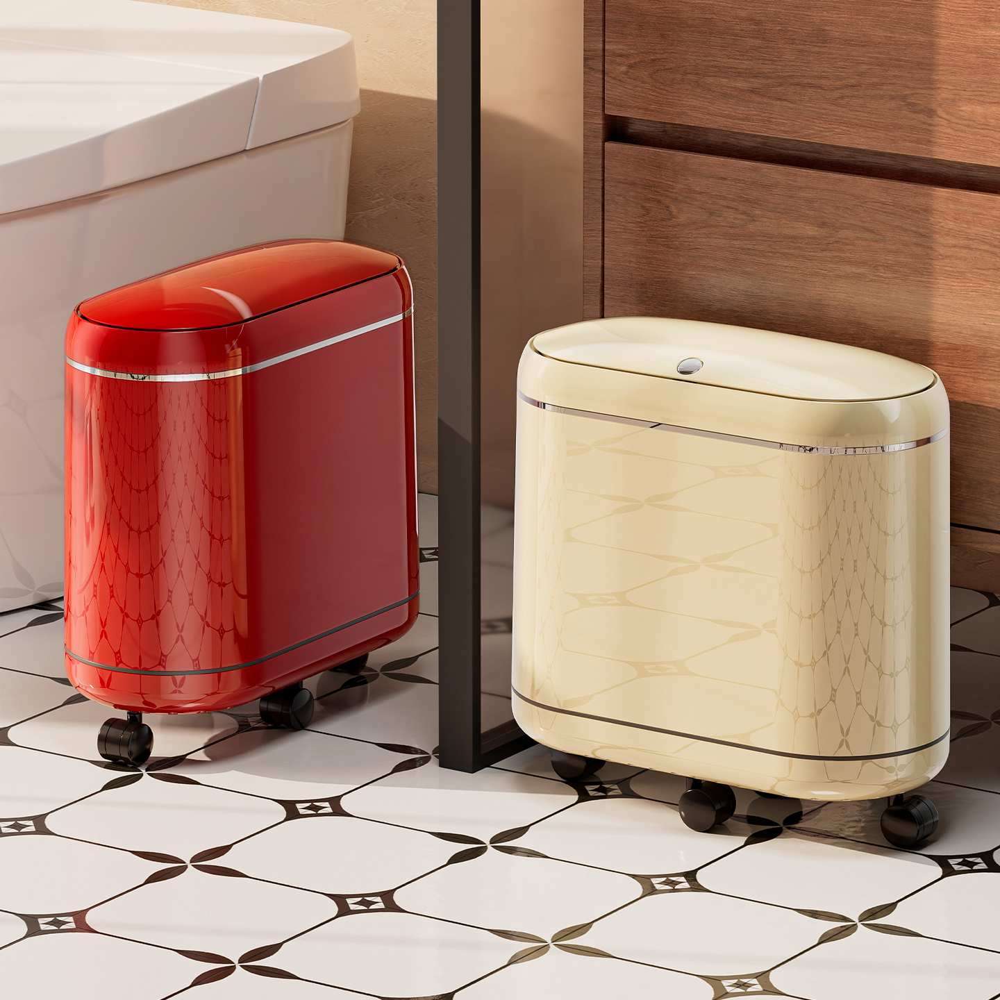 【2025新款】卫生间垃圾桶