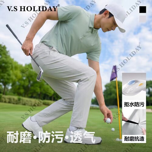 月牙裆三级防水长裤早秋男