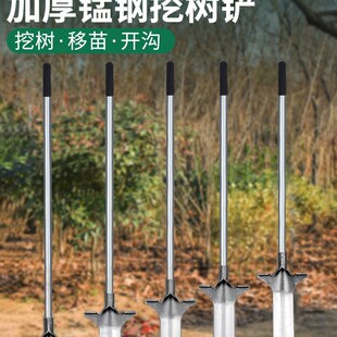 挖树锹锰钢起树专j用锹进口钢铁锹挖树铲钢锹铁铲挖树专用锹锰钢