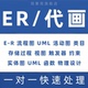 ER图UML建模流程图代画用例时序类图顺序图活动图mysql数据库设计