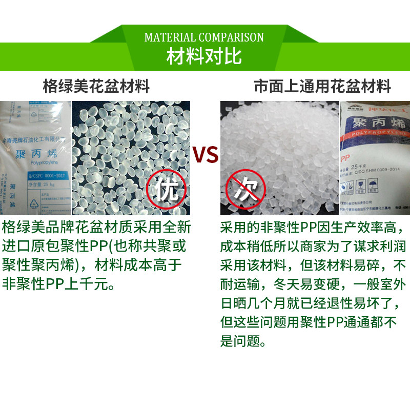加厚特大号树脂阳台庭院长方形种植环保J塑料花盆盆栽种菜盆包邮