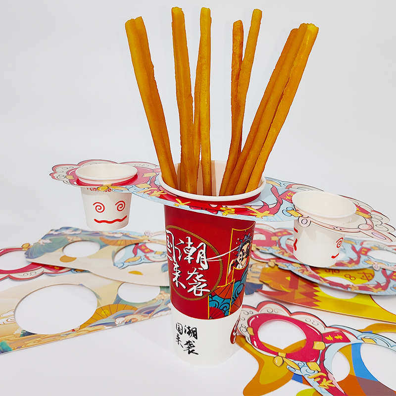 超长大薯条杯子纸托薯条粉薯条模型薯条卡纸杯托大长薯条模型包装,包装,纸托盘,淘宝优惠券,粉丝福利购,淘宝优惠卷