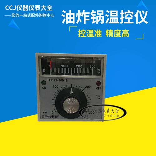 油炸锅温控仪温控器温度控制器温控表TED72-8001B