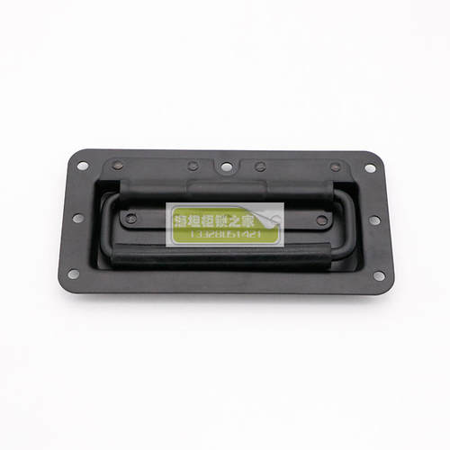 实拍LS504-3不锈钢拉手机械设备门暗藏折叠带弹簧自动工具箱音箱