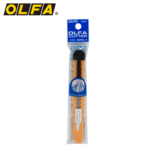 OLFA爱利华标准刀9mm美工刀家用办公刀142BY性价比塑料刀SPC-1