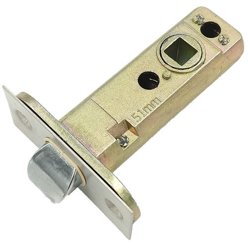 51MM锁舌 房门锁头 插芯门锁芯 三杆执手门锁M配件 单舌锁体60/70