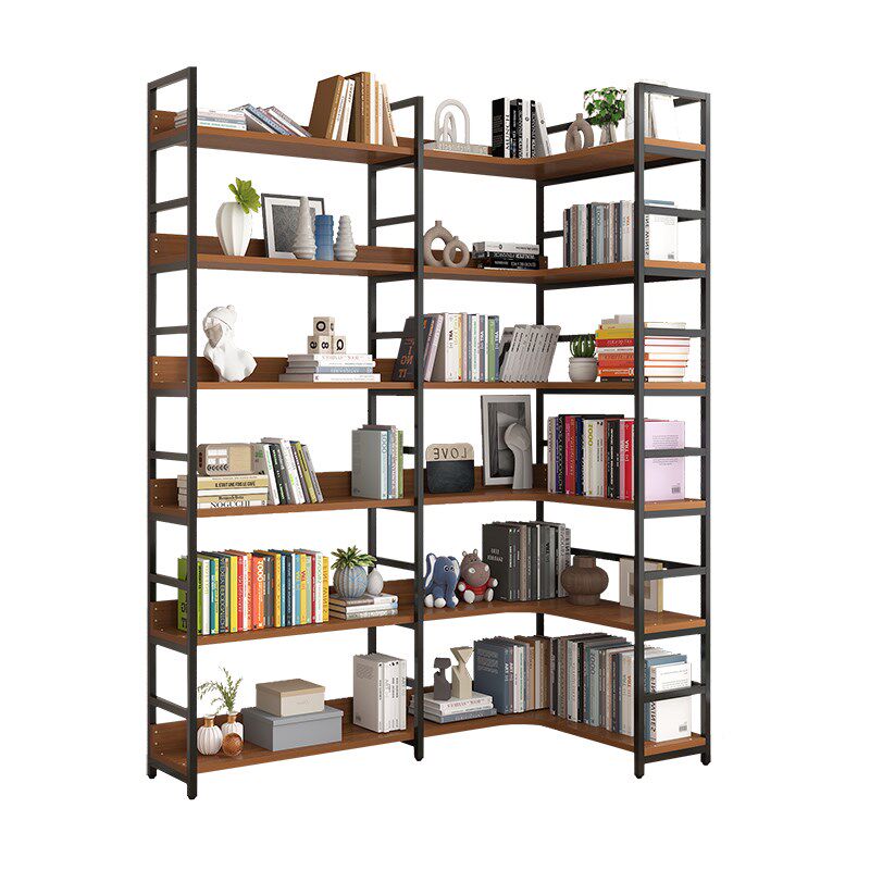 书架落地置物架客厅n转角书柜家用靠墙铁艺多层收纳货架简易储物,住宅家具,书架,淘宝优惠券,粉丝福利购,淘宝优惠卷