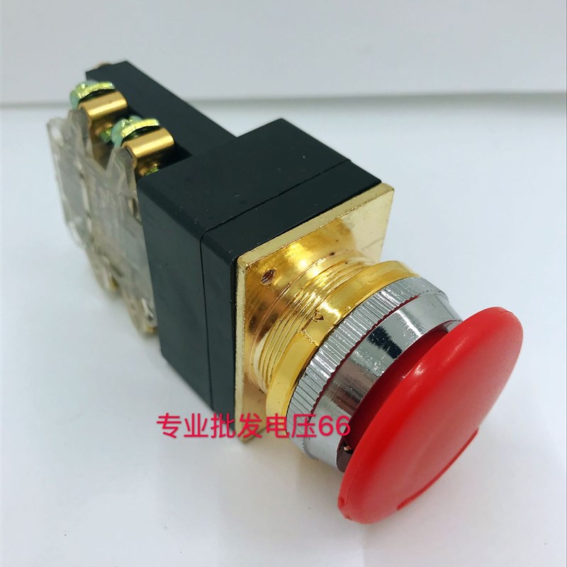 LAY1-11ZS  蘑菇头自锁急停按钮开关 30mm