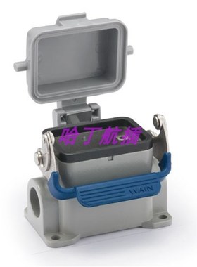 WAIN唯恩重载连接器 H6B-SF-1L/SC-CV-M20 PG16 带盖封底底座哈丁