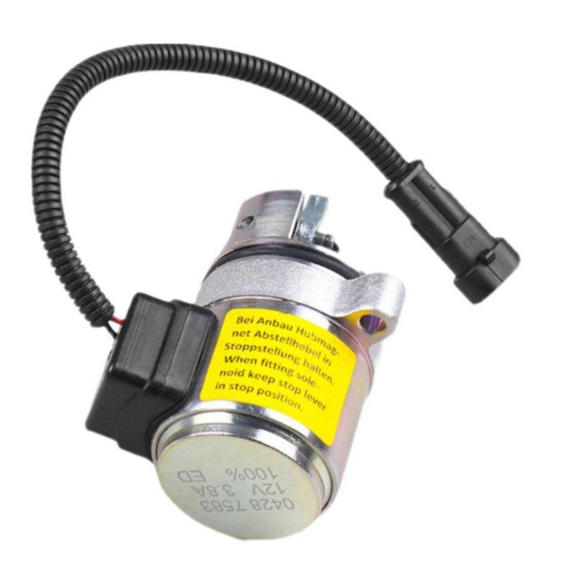04287583熄火器电磁阀适用于道依茨发动机 燃油关闭电磁铁12V/24V