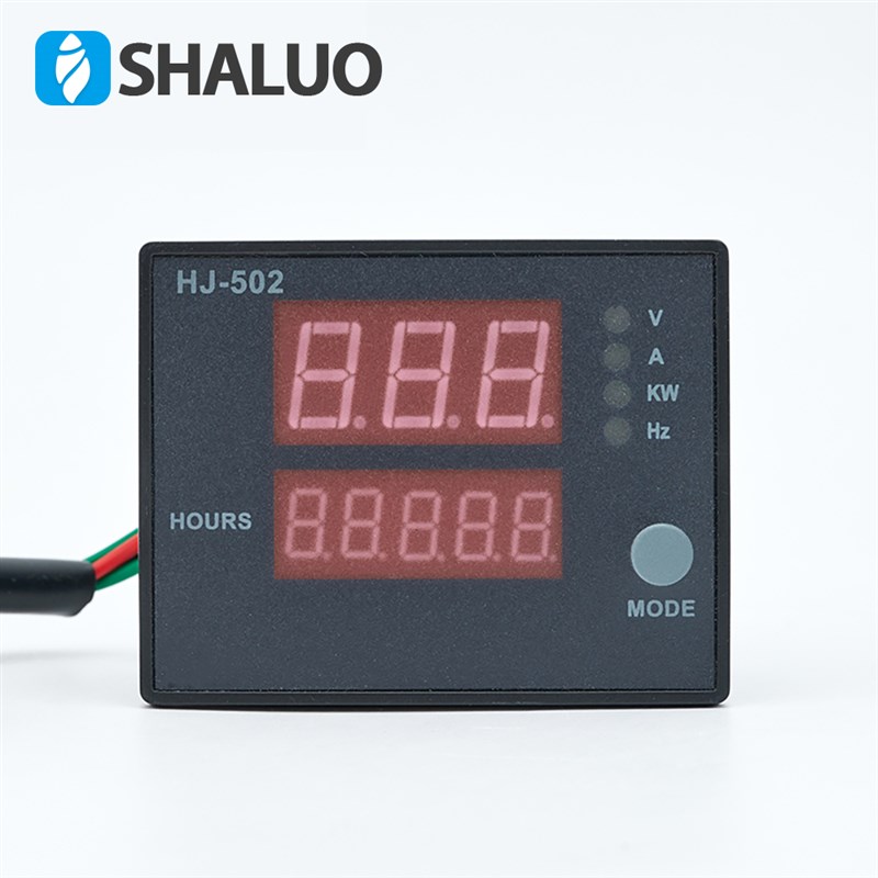 发电机机组电压频率电流功率运行计时5合一数显表 HJ-502数显仪表