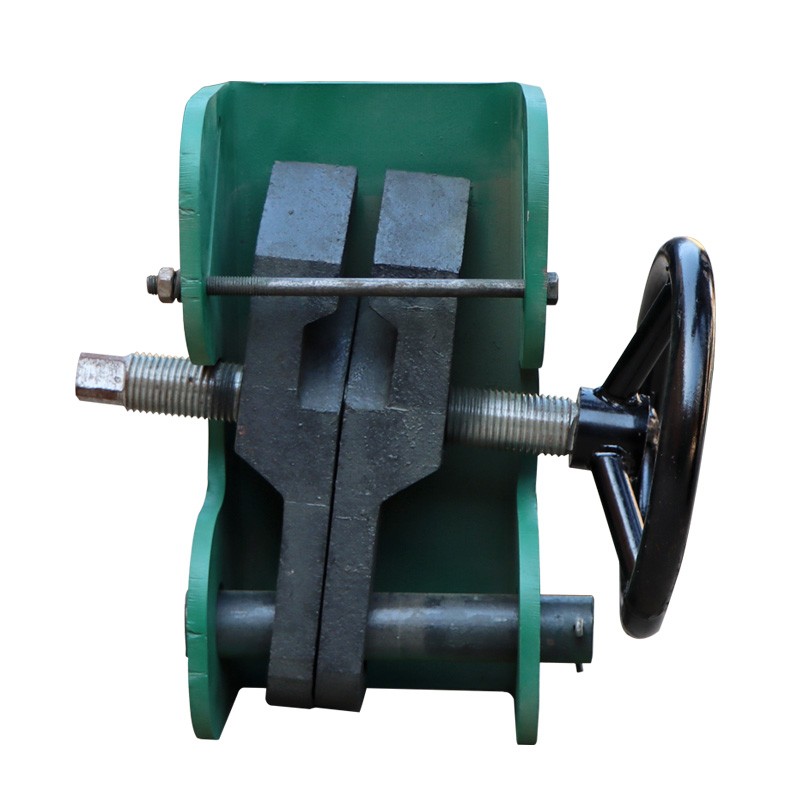 龙门吊夹轨器 起重机用防风装置 行车方向盘式大简易加重型夹轨器