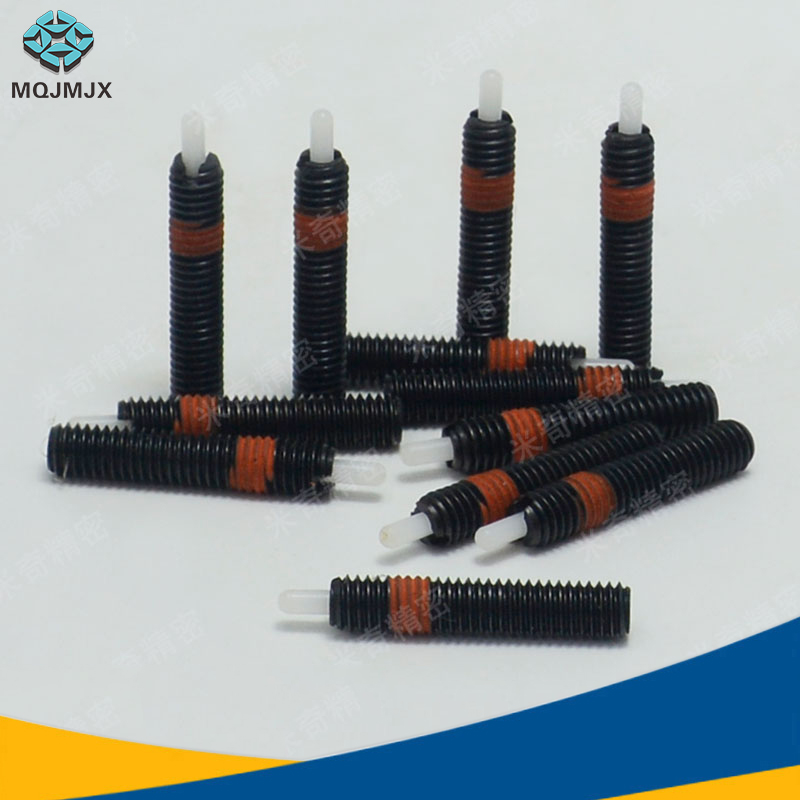 NPJX弹簧柱塞超重载型定位柱伸缩销弹顶销弹顶丝伸缩分度销M5 6 8