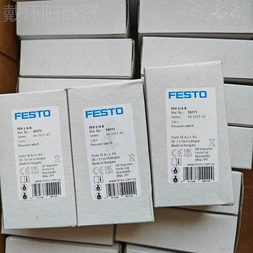 /FSO费斯托压力开关PEV-14-B 1T0773/PEV-1/4-BE-OD 84056175250